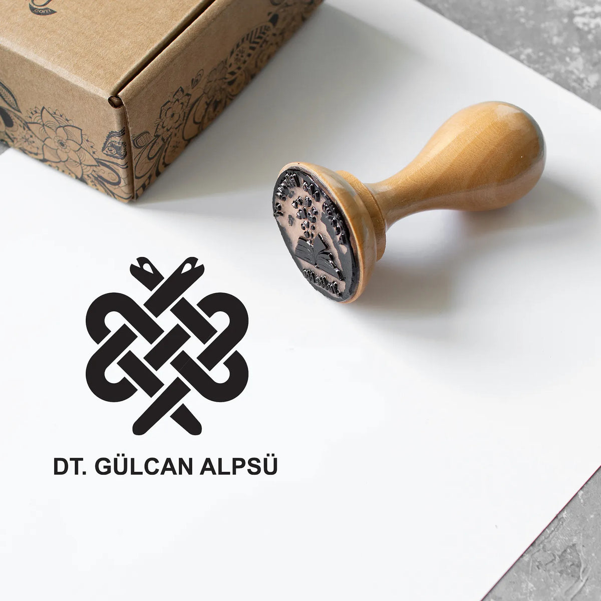 Diş Hekimi Logolu Mühür