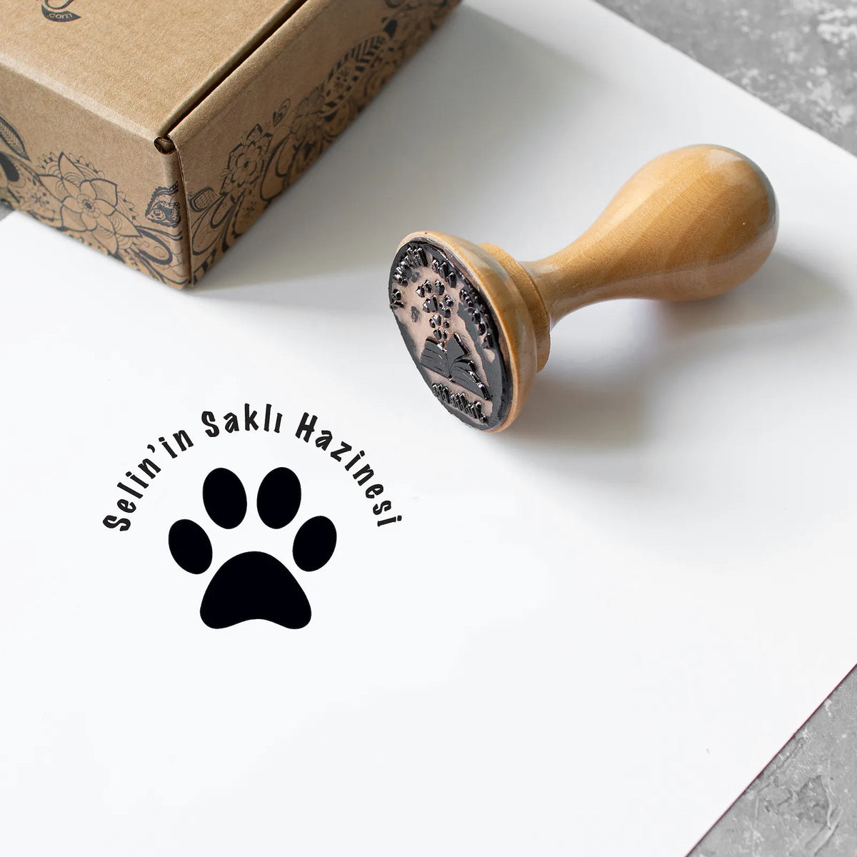 Kedi ve Köpek Patili Mühür