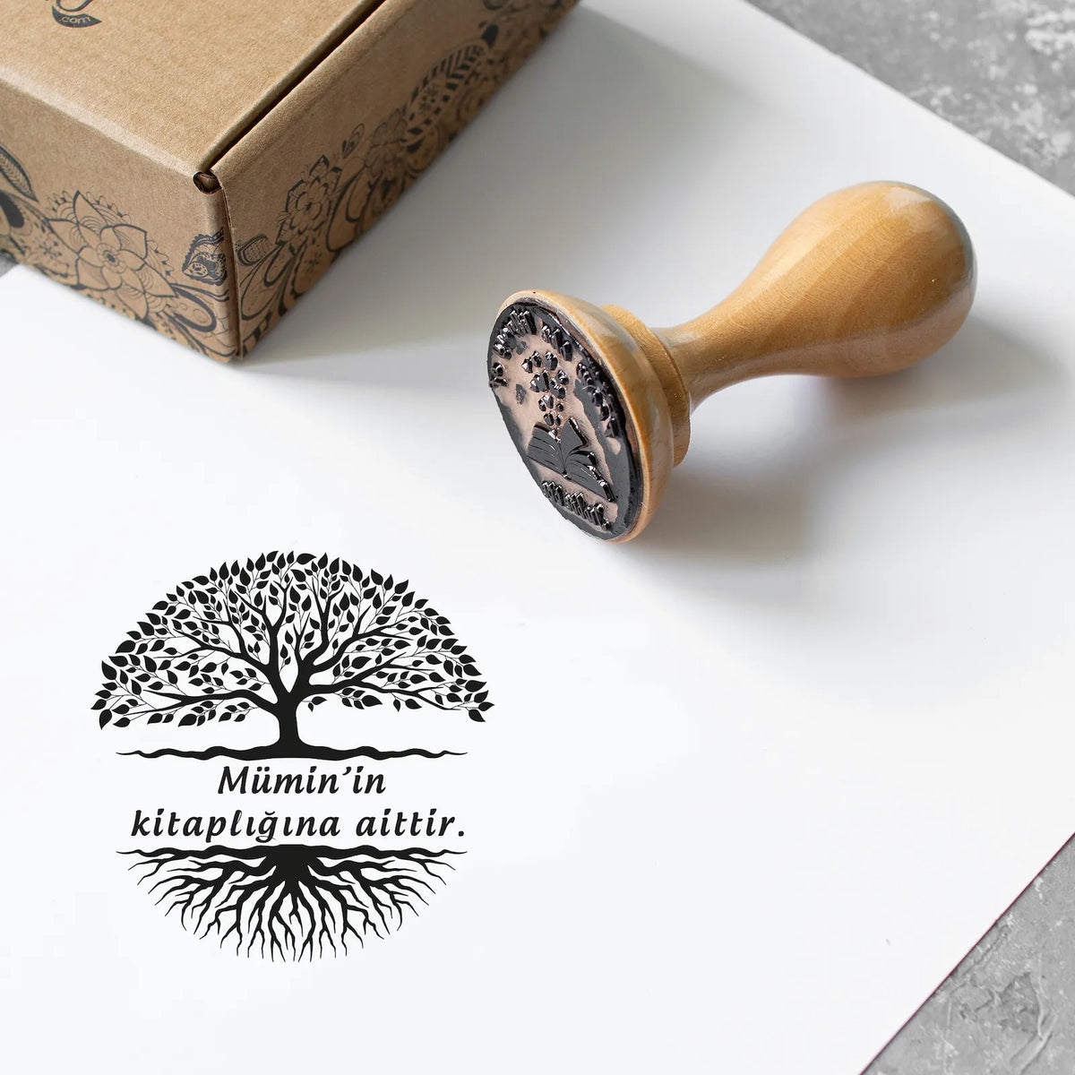 Yaşam Ağacı Kitap Mührü
