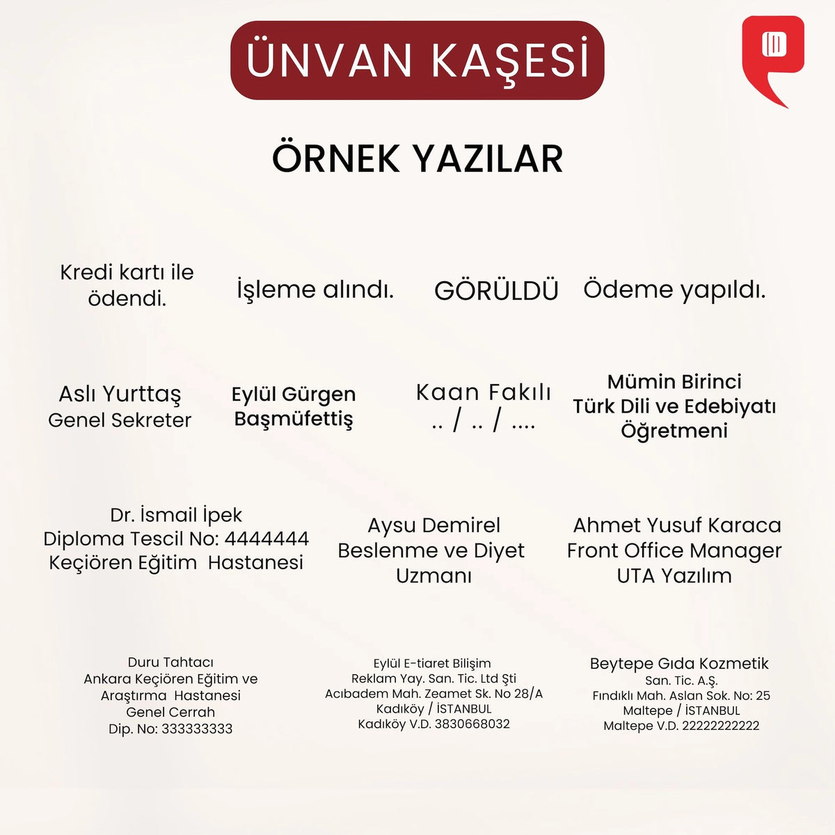 Firma Kaşesi