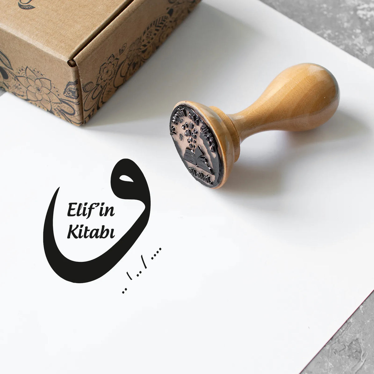 Vav Harfli Kitap Mührü
