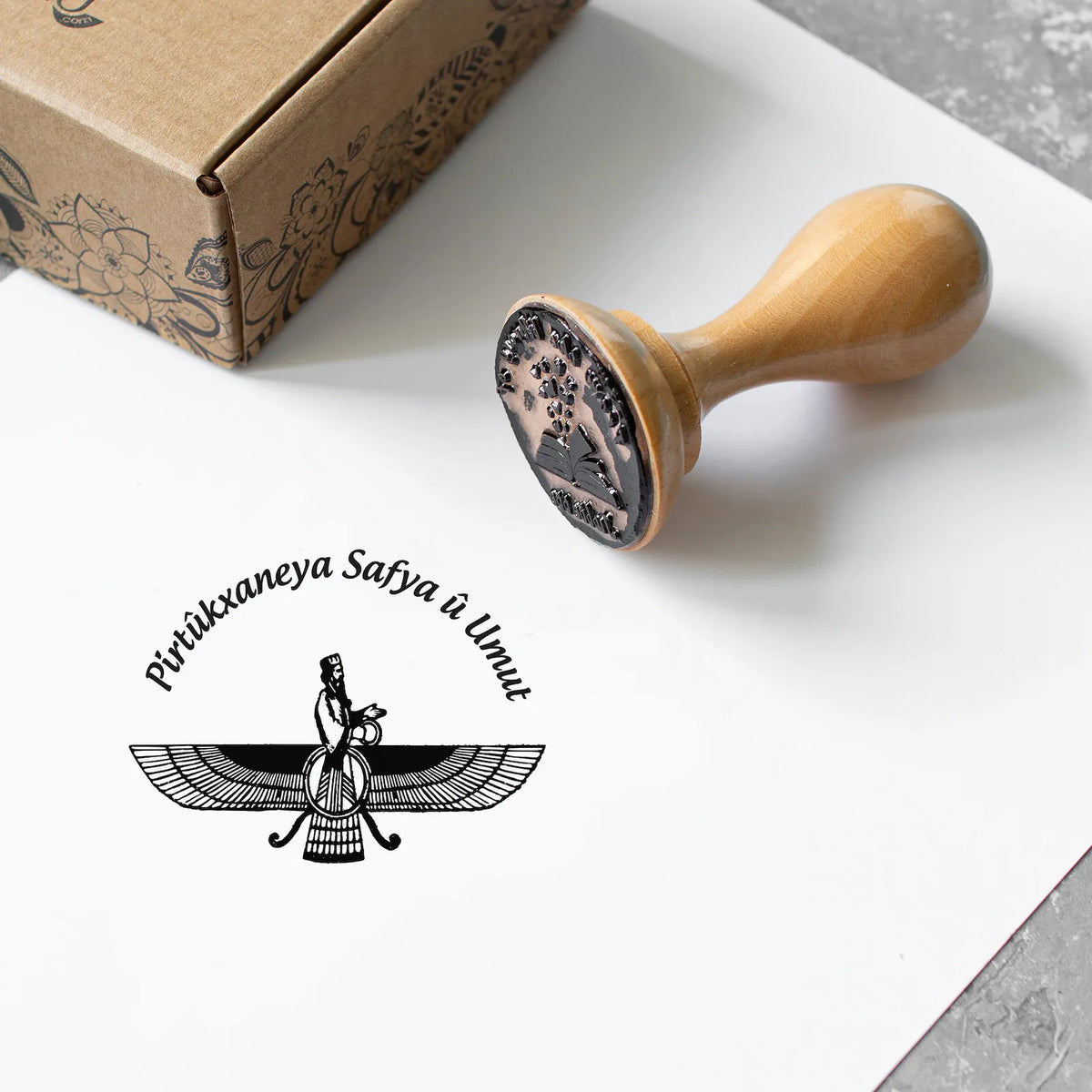 Ahura Mazda Temalı Mühür