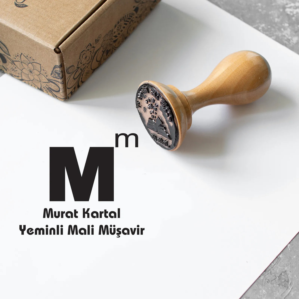 Mali Müşavir Logolu Mühür