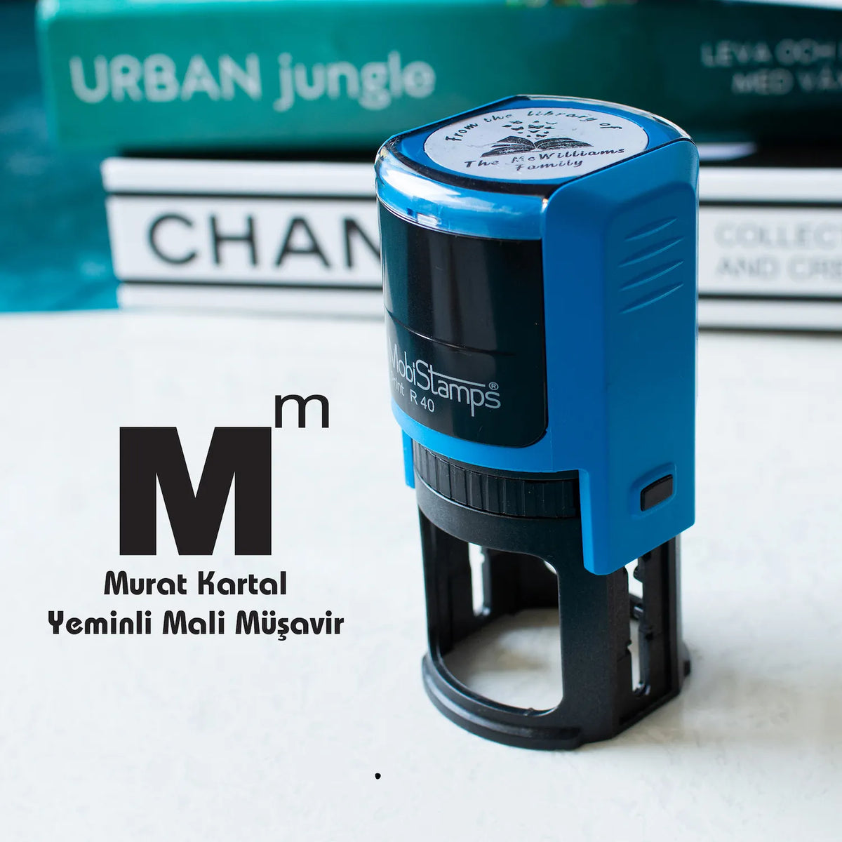 Mali Müşavir Logolu Mühür