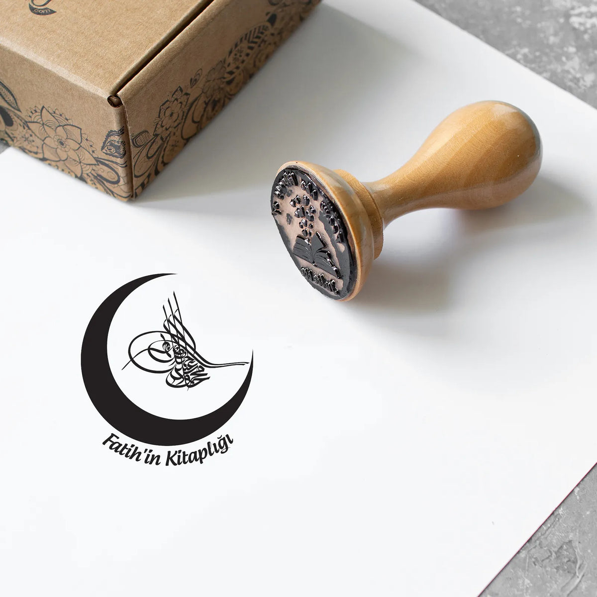 Hilal ve Tuğra Kitap Mührü